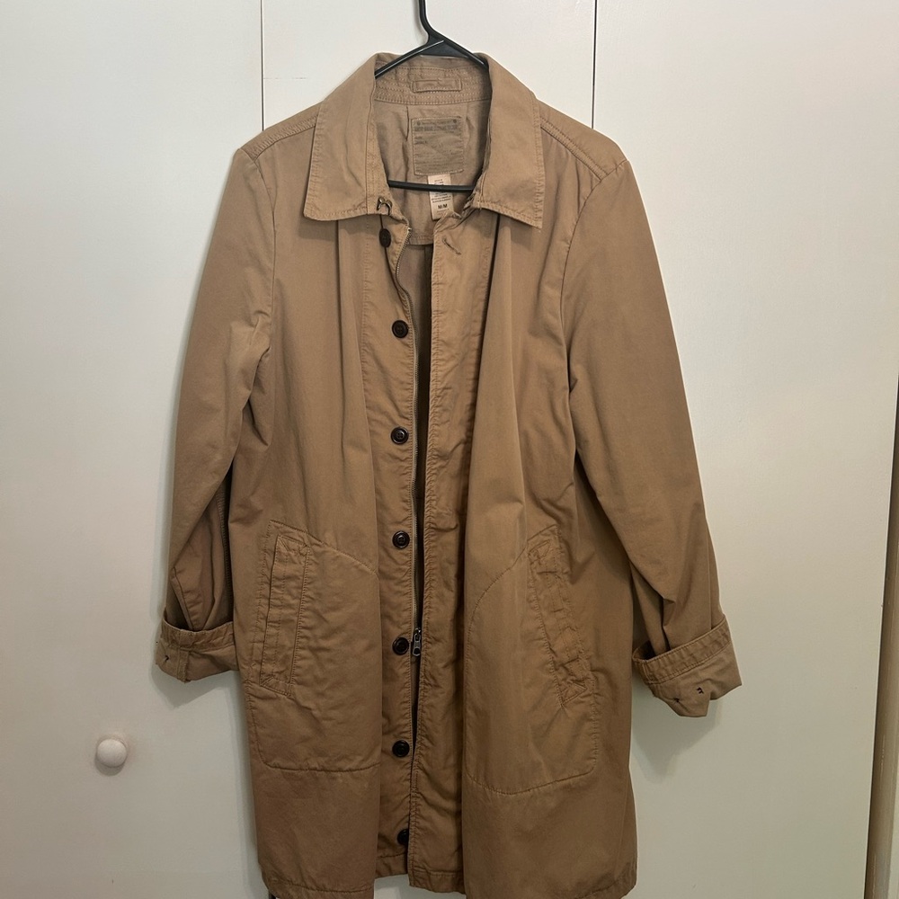 Lucky Brand Beige Cotton Jacket